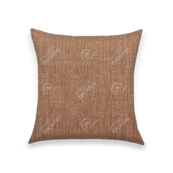 almofada-tecido-jacquard-estampado-liso-marrom