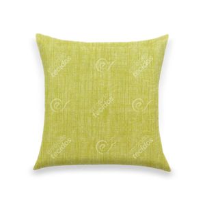 almofada-tecido-jacquard-estampado-liso-amarelo