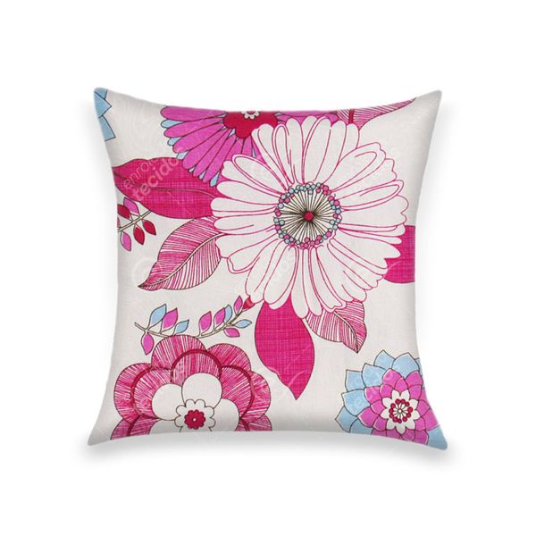 almofada-tecido-jacquard-estampado-floral-rosa