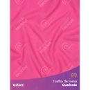 Toalha-de-Mesa-Quadrada-em-Oxford-Rosa-Pink-Chiclete