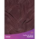 Toalha-de-Mesa-Quadrada-em-Oxford-Marrom-Chocolate
