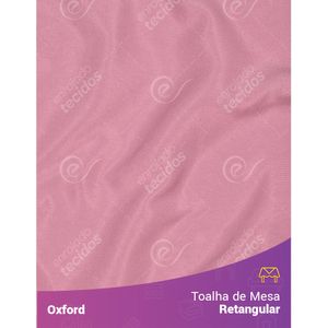 Toalha-de-Mesa-Retangular-em-Oxford-Rosa-Envelhecido-Rose