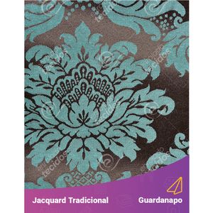 guardanapo-tecido-jacquard-marrom-e-turquesa-medalhao-tradicional.jpg