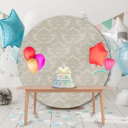 painel-rendondo-jacquard-medalhao-bege-champagne