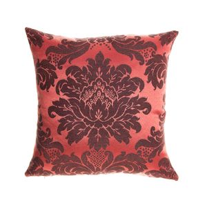 almofada-tecido-jacquard-vermelho-e-preto-medalhao-tradicional