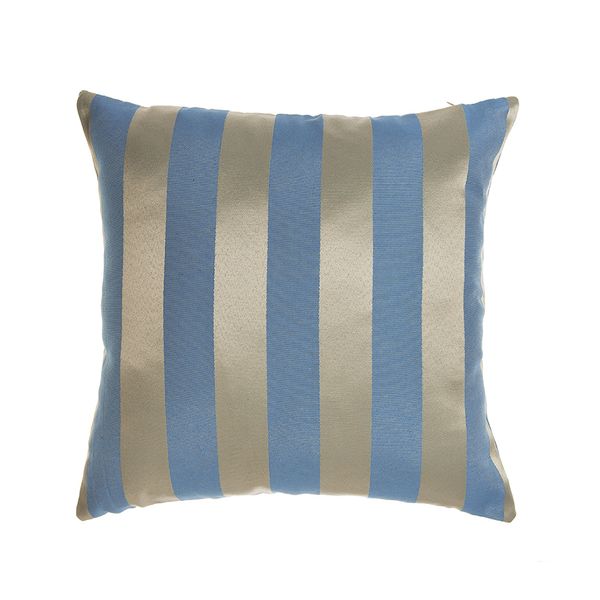 almofada-tecido-jacquard-azul-e-dourado-listrado-tradicional