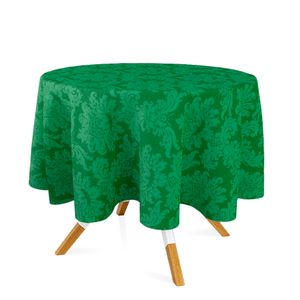 toalha-redonda-tecido-jacquard-verde-medalhao-tradicional