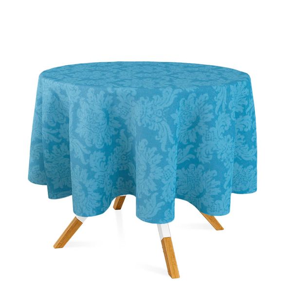 toalha-redonda-tecido-jacquard-azul-piscina-medalhao-tradicional