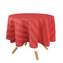 toalha-redonda-tecido-jacquard-vermelho-listrado-tradicional