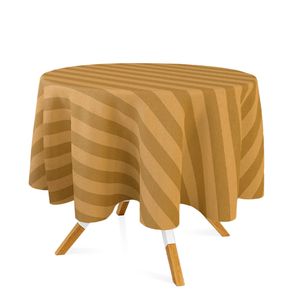 toalha-redonda-tecido-jacquard-dourado-ouro-vibrante-listrado-tradicional