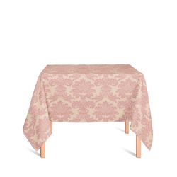 toalha-quadrada-tecido-jacquard-rosa-envelhecido-e-dourado-medalhao-tradicional