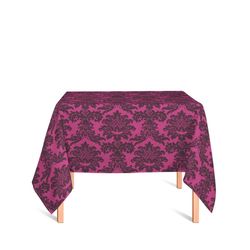 toalha-quadrada-tecido-jacquard-pink-e-preto-medalhao-tradicional
