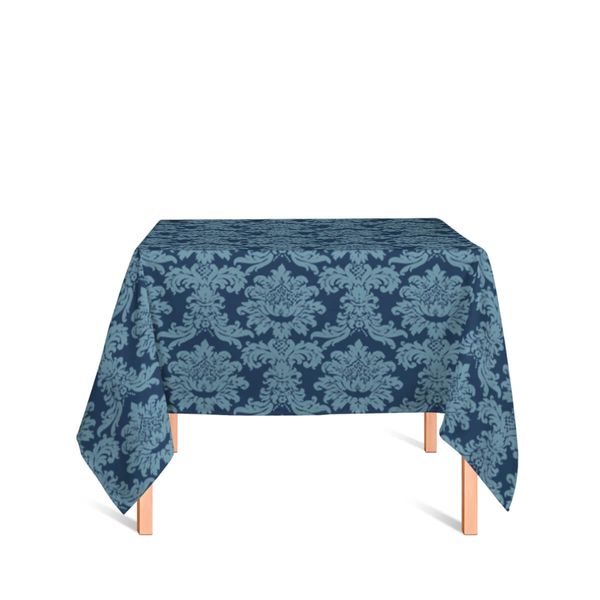 toalha-quadrada-tecido-jacquard-azul-marinho-e-turquesa-medalhao-tradicional