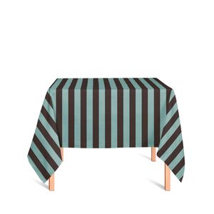 toalha-quadrada-tecido-jacquard-marrom-e-turquesa-listrado-tradicional