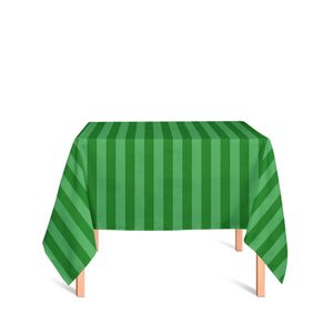 toalha-quadrada-tecido-jacquard-verde-listrado-tradicional
