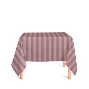 toalha-quadrada-tecido-jacquard-rose-e-marrom-listrado-tradicional