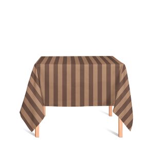 toalha-quadrada-tecido-jacquard-marrom-antigo-listrado-tradicional