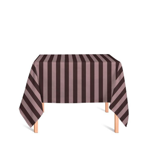 toalha-quadrada-tecido-jacquard-marrom-listrado-tradicional
