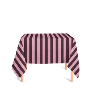 toalha-quadrada-tecido-jacquard-rosa-e-marrom-listrado-tradicional