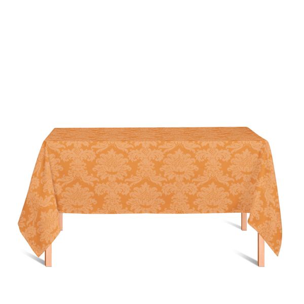 toalha-retangular-tecido-jacquard-laranja-medalhao-tradicional