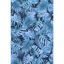 tecido-jacquard-estampado-tropical-folhagem-azul