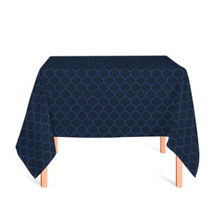 toalha-quadrada-tecido-jacquard-azul-marinho-geometrico-tradicional