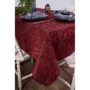 toalha-retangular-tecido-jacquard-vinho-marsala-adamascado-tradicional