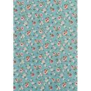 tecido-tricoline-floral-rosa-fundo-turquesa