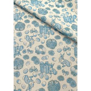 tecido-jacquard-estampado-coelho-pascoa-azul