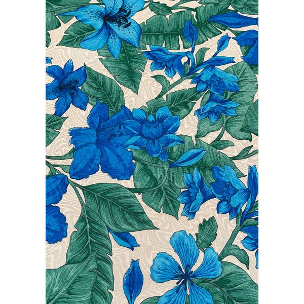 tecido-jacquard-estampado-flor-hibiscus-azul