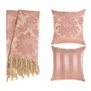 kit-1-manta-2-capas-de-almofada-em-tecido-jacquard-tradicional-rosa-envelhecido-e-dourado