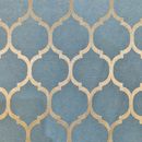 tecido-jacquard-tradicional-geometrico-azul-e-dourado