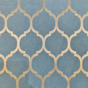 tecido-jacquard-tradicional-geometrico-azul-e-dourado