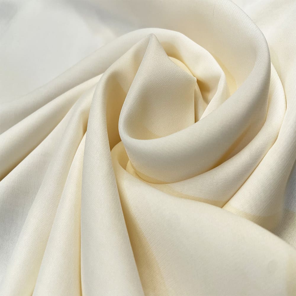 Tecido Chiffon Annecy Pérola Enrolado Tecidos Enrolado Tecidos