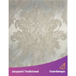 guardanapo-tecido-jacquard-bege-champagne-medalhao-tradicional