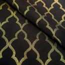 Tecido-Jacquard-Lurex-Preto-e-Dourado-Geometrico