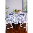 toalha-redonda-tecido-jacquard-estampado-toile-de-jouy-azul-marinho