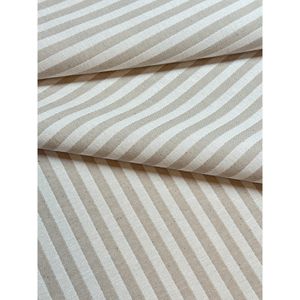 tecido-jacquard-bege-e-branco-listrado-estreito-fio-tinto-280m-de-largura