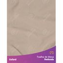 Toalha-de-Mesa-Redonda-para-Buffet-em-Oxford-Bege-Areia