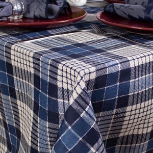 toalha-retangular-tecido-linho-estampado-xadrez-azul