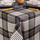 toalha-retangular-tecido-linho-estampado-xadrez-preto