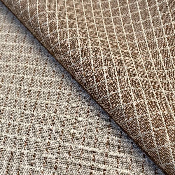 Tecido-jacquard-fio-tinto-quadriculado-caramelo