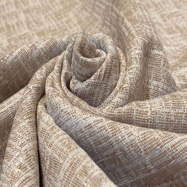 Tecido-jacquard-fio-tinto-falso-liso-caramelo