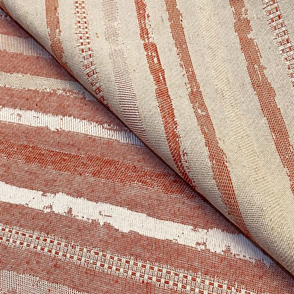 Tecido-jacquard-fio-tinto-listras-vermelho